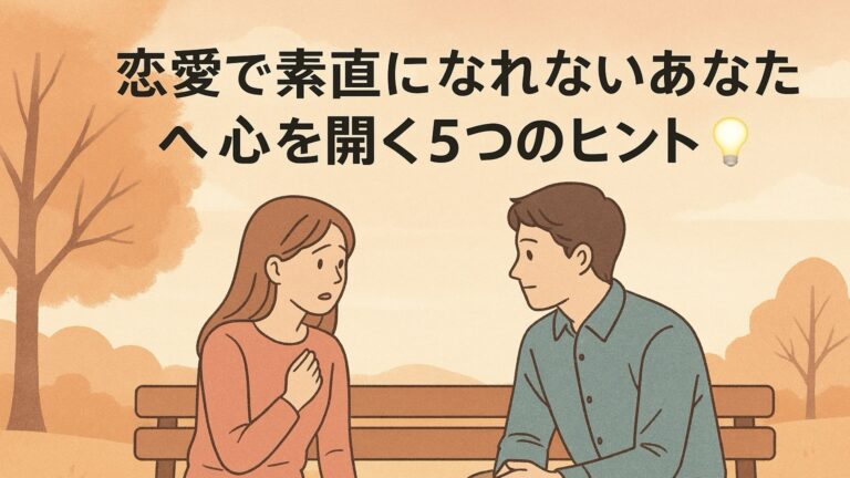 恋愛で素直になれないについて
