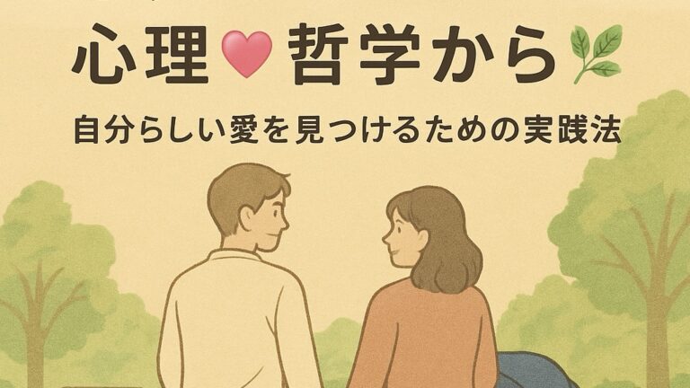 恋愛哲学について