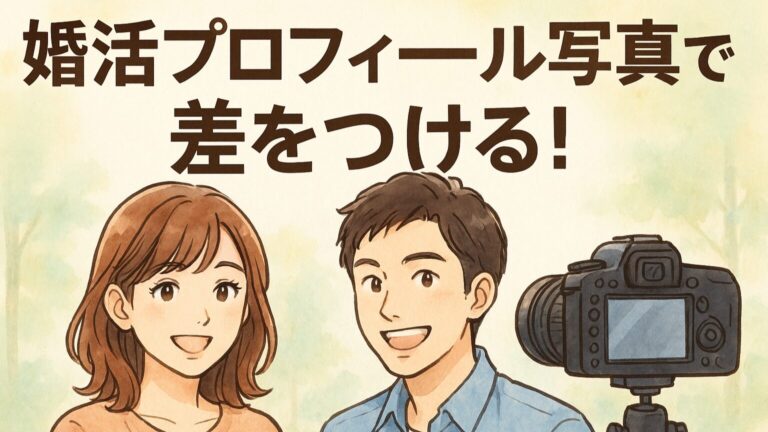 婚活プロフィール写真