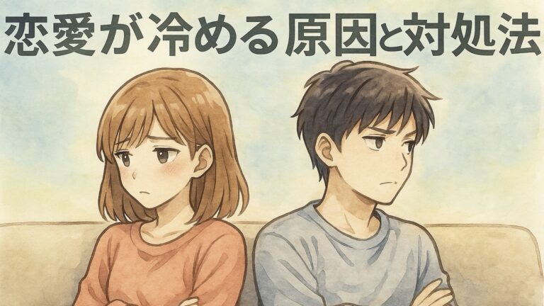 恋愛冷める対処法