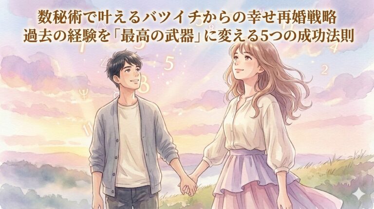 数秘術とバツイチについて